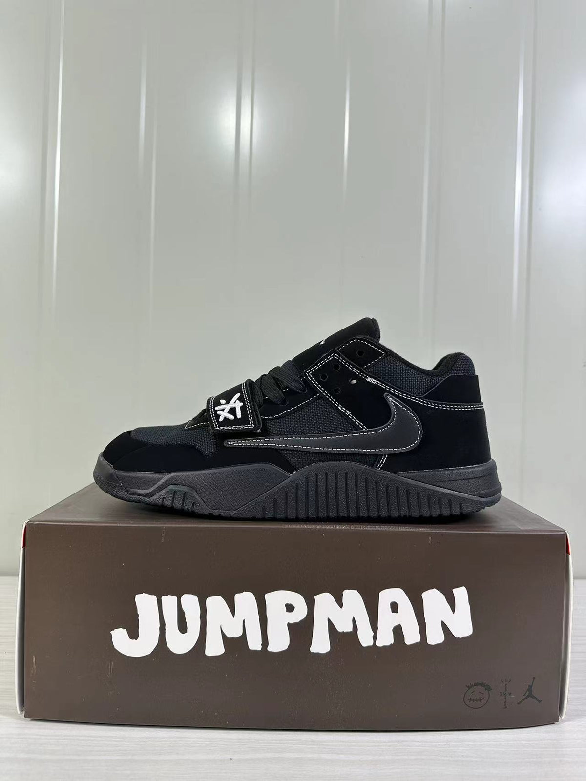 Jordan Cut the Check Sneakers in Black FZ8117-204 - product image from the listing.