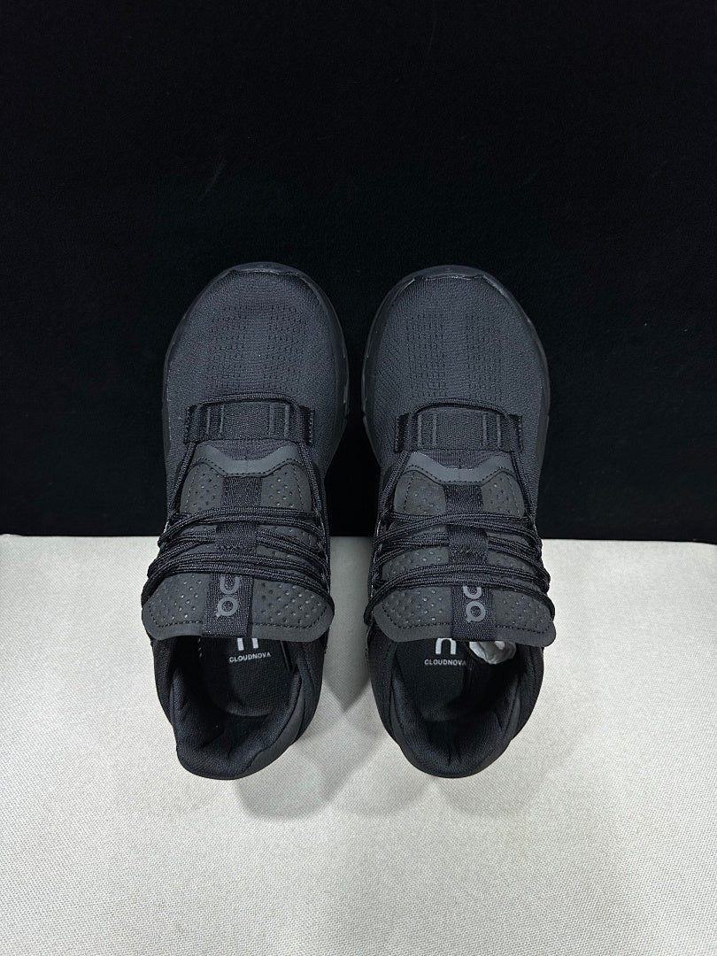 On Cloudnova 2 Sneakers in Black - product image from the listing.