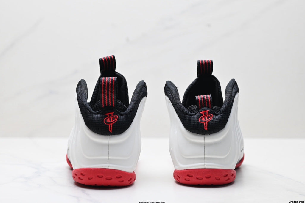 Nike Air Foamposite One Penny Hardaway Sneakers in Red Black - product image from the listing.