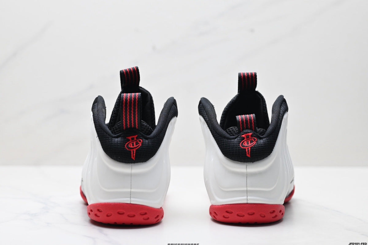 Nike Air Foamposite One Penny Hardaway Sneakers in Red Black - product image from the listing.