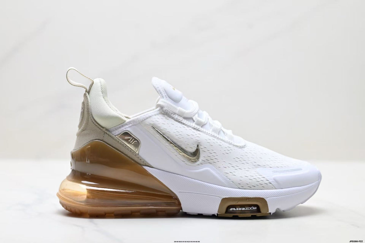 Nike Air Max 720 Sneakers in White and Tan - product image from the listing.