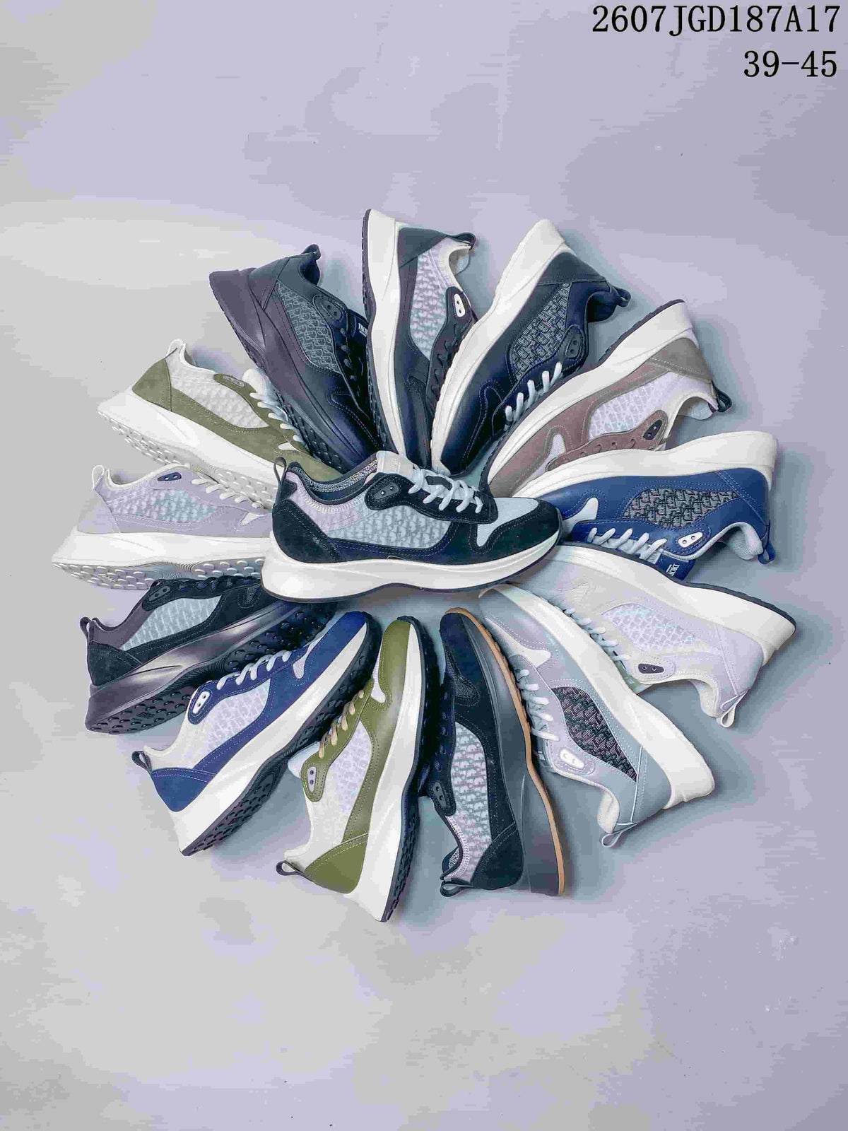 Dior B25 Runner Low-Cut Sneakers 07JGD187A17 - product image from the listing.