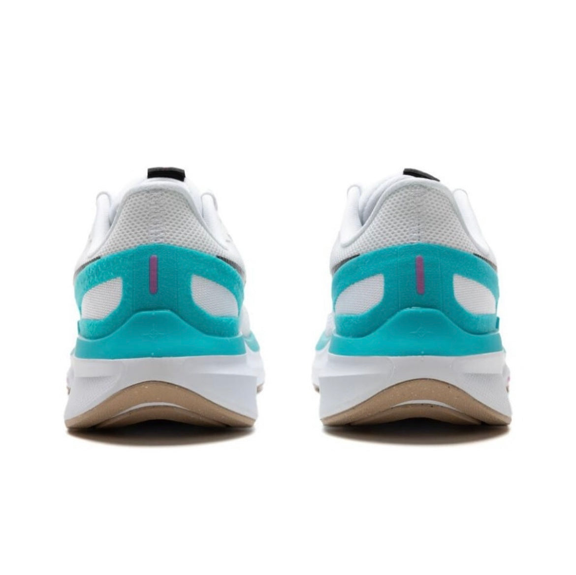 Nike Structure 25 Road Running Shoes in White Turquoise DJ7884-103 - product image from the listing.