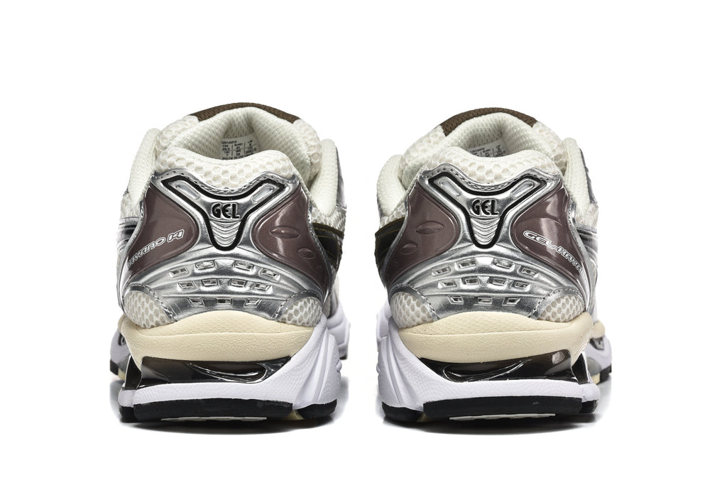 ASICS GEL-Kayano 14 Sneakers in Silver White - product image from the listing.