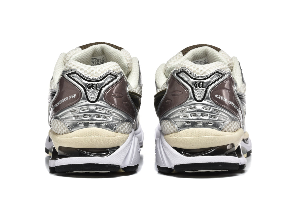 ASICS GEL-Kayano 14 Sneakers in Silver White - product image from the listing.
