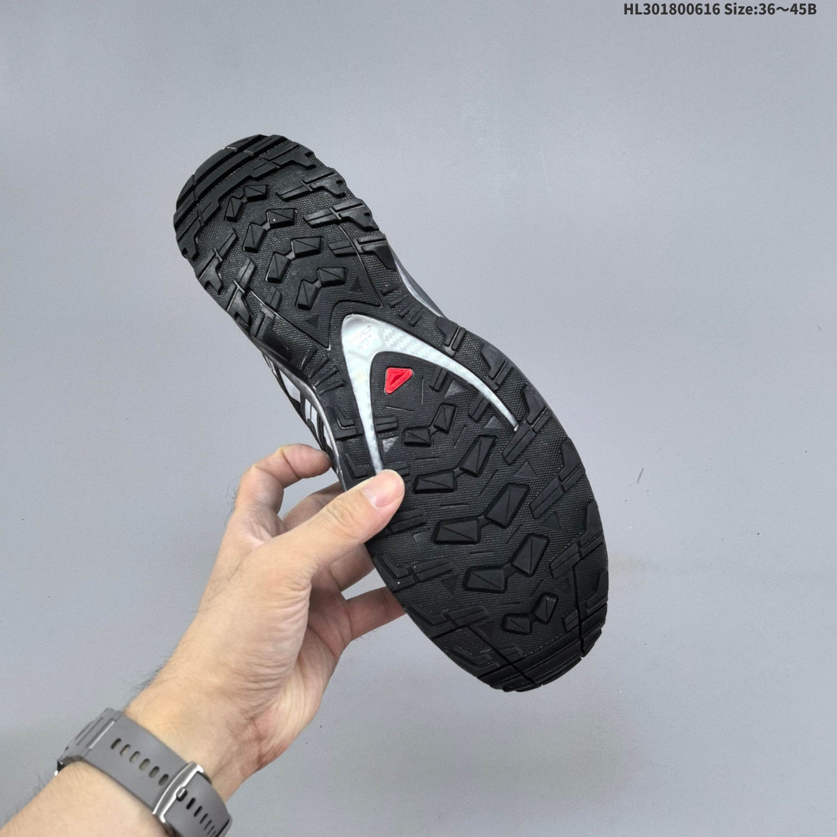 Salomon XA Pro 3D GTX Trail Shoes for Running, Black/Silver - product image from the listing.
