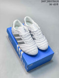 adidas Taekwondo SMIL-LS Sneakers in White Black 2607JHD378A18 - product image from the listing.