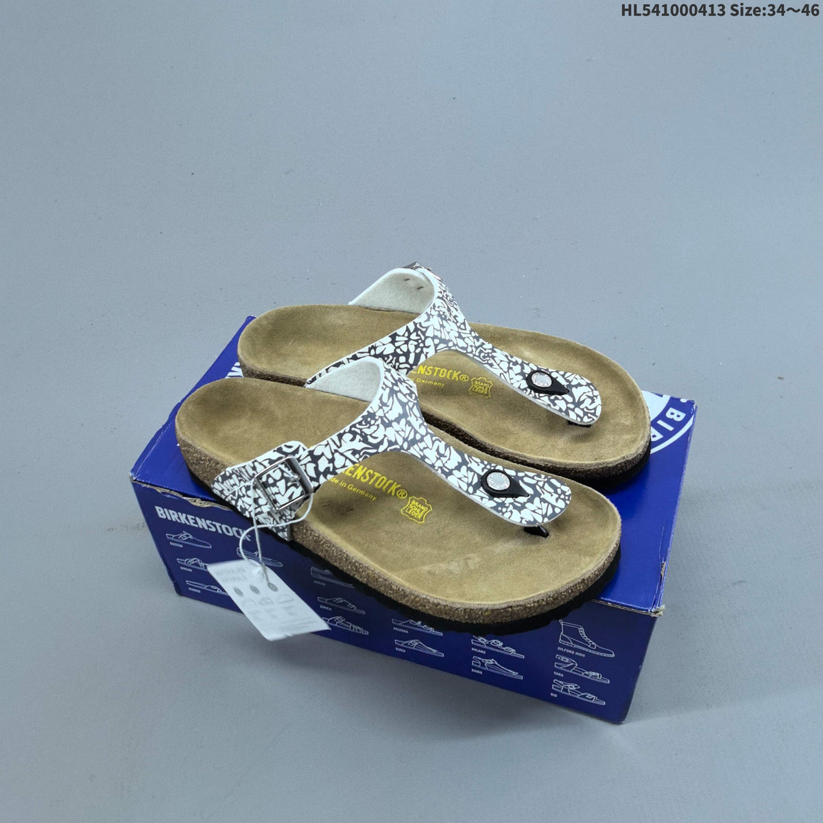 Gizeh Thong Sandals with Adjustable Buckle by Birkenstock - product image from the listing.