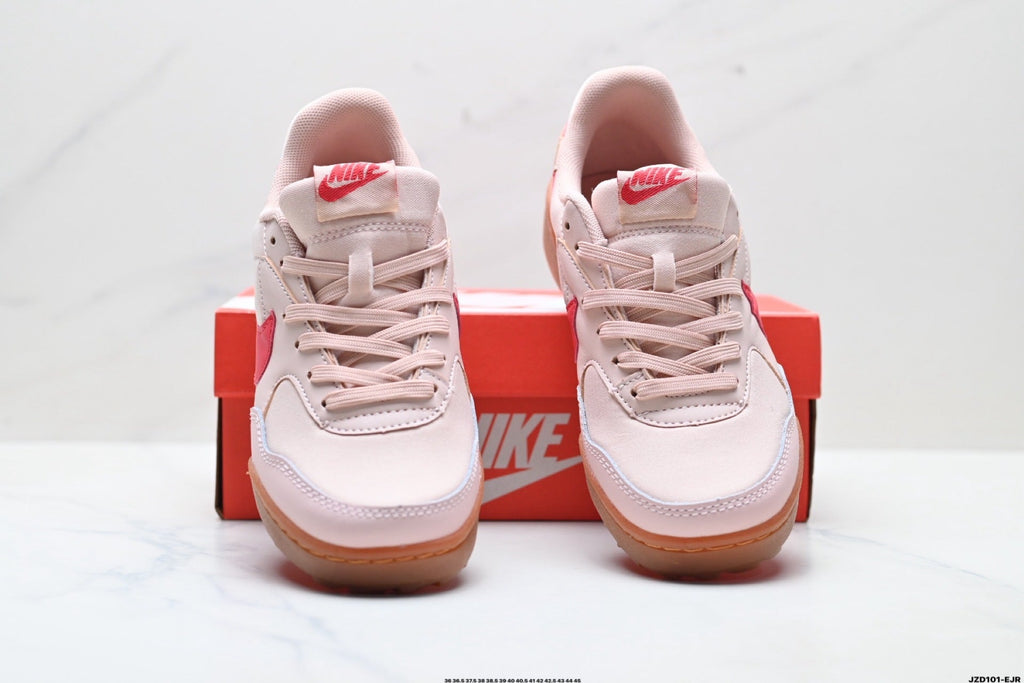 Light Pink and Red Nike Terra Manta Sneakers - product image from the listing.