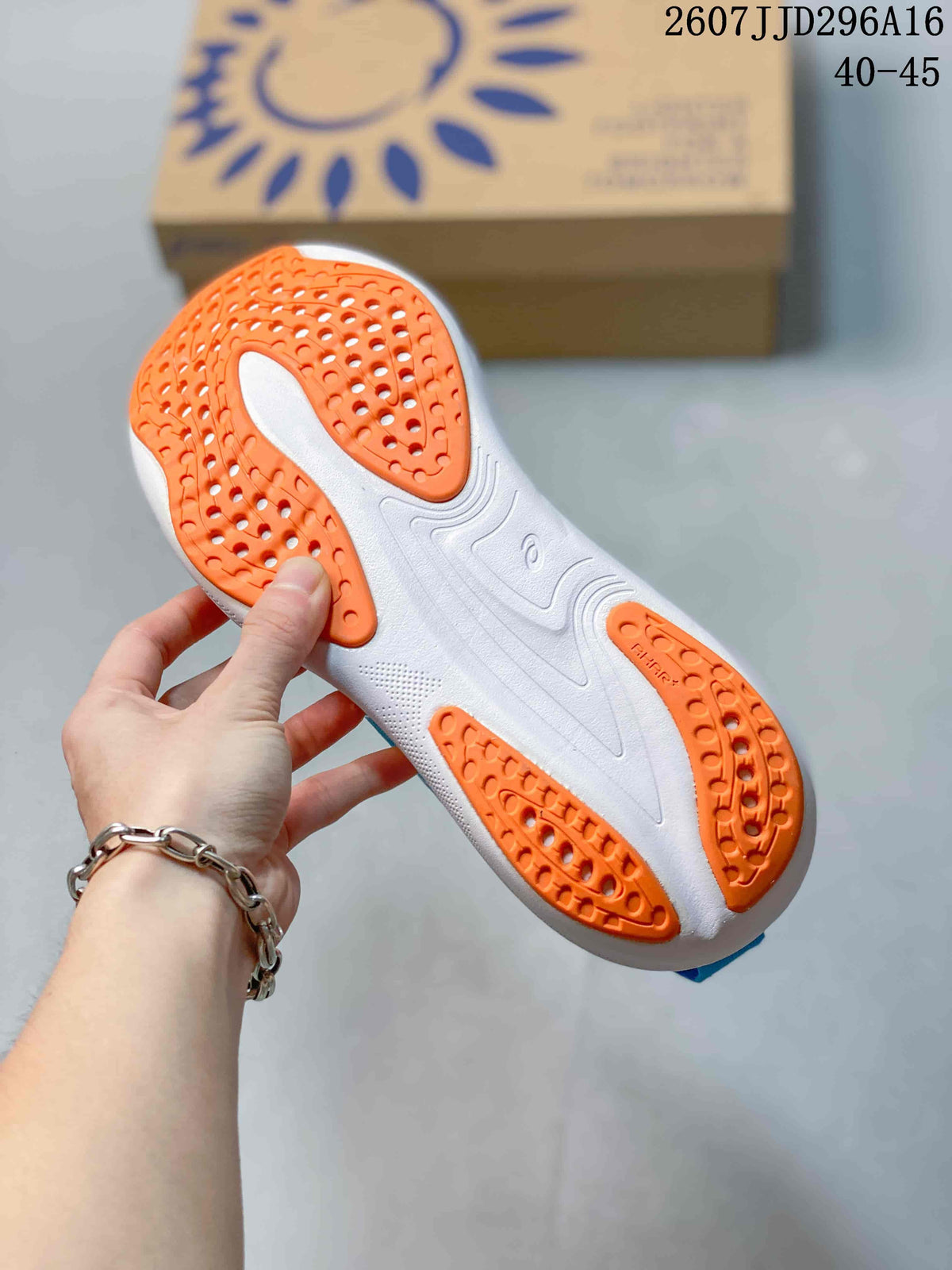 ASICS GEL-Nimbus 25 Running Shoes in Blue Orange - product image from the listing.