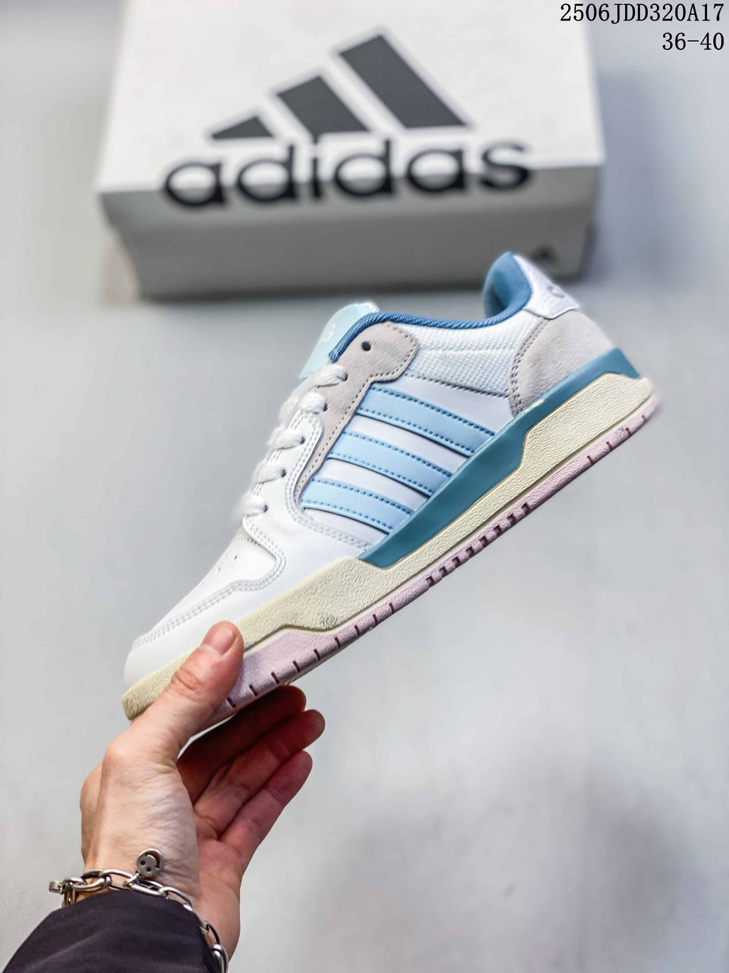 adidas Entrap Sneakers in White Light Blue GW5499 - product image from the listing.