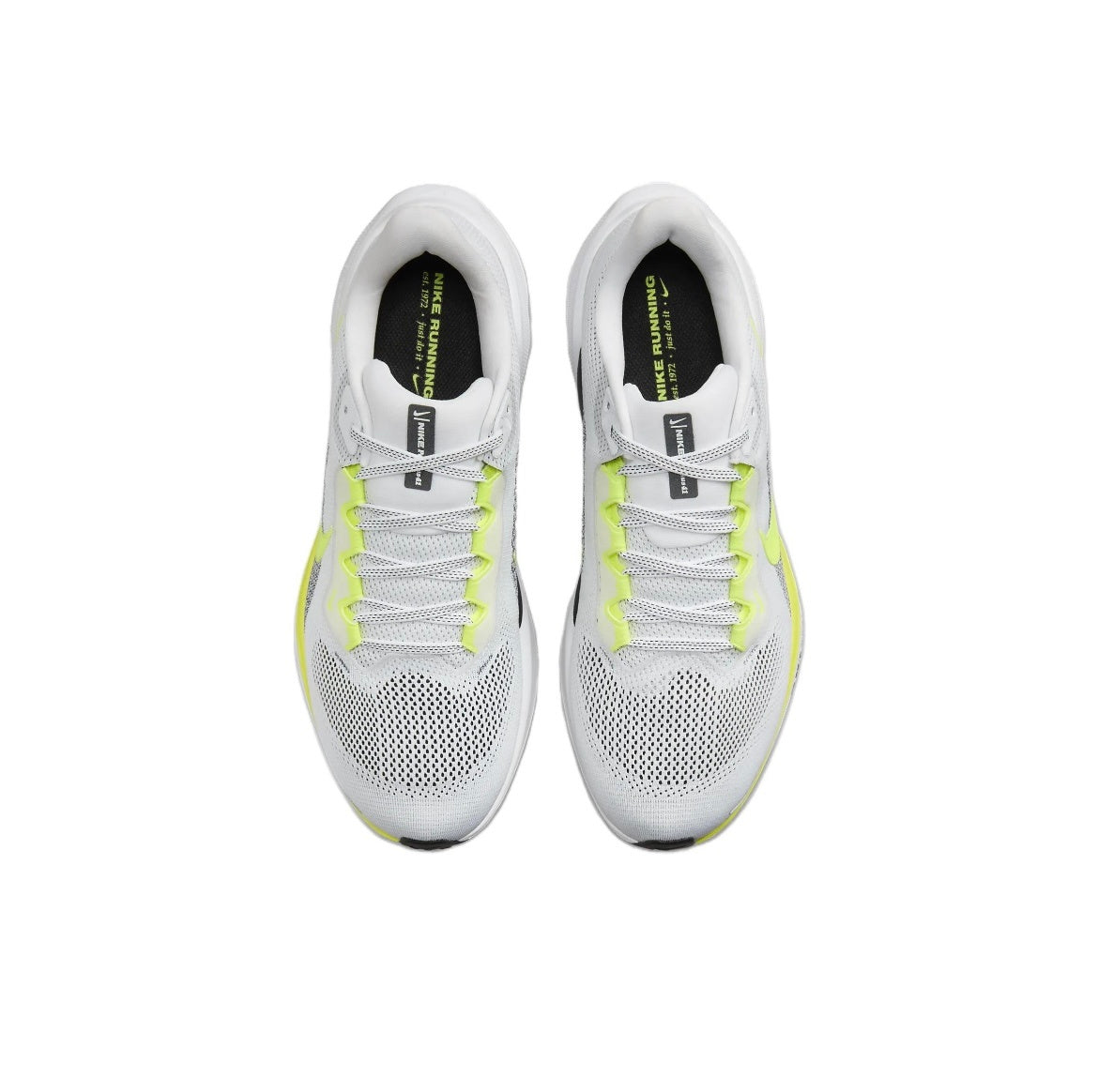 Nike Pegasus 41 Running Shoes in White Volt FD2722-104 - product image from the listing.