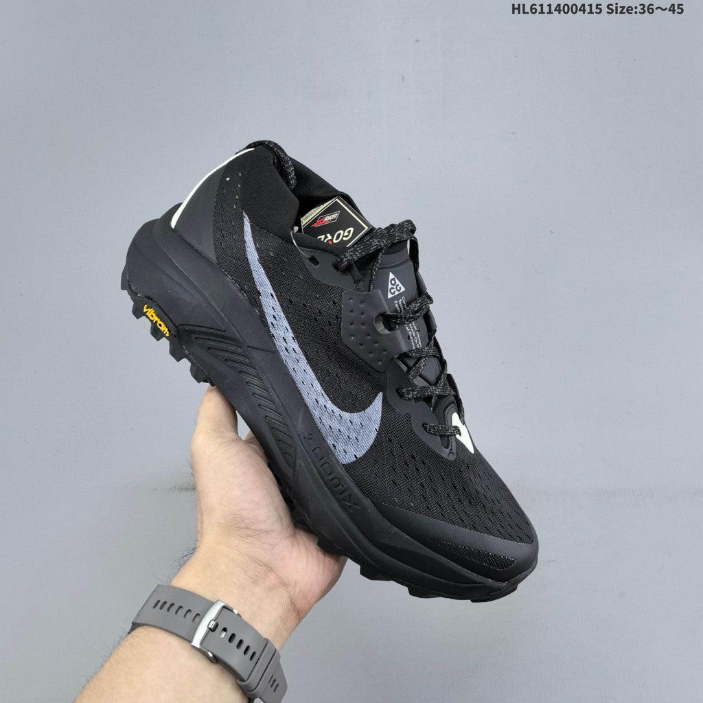 Nike ACG Zegama Trail Running Shoes in Black Gray - product image from the listing.