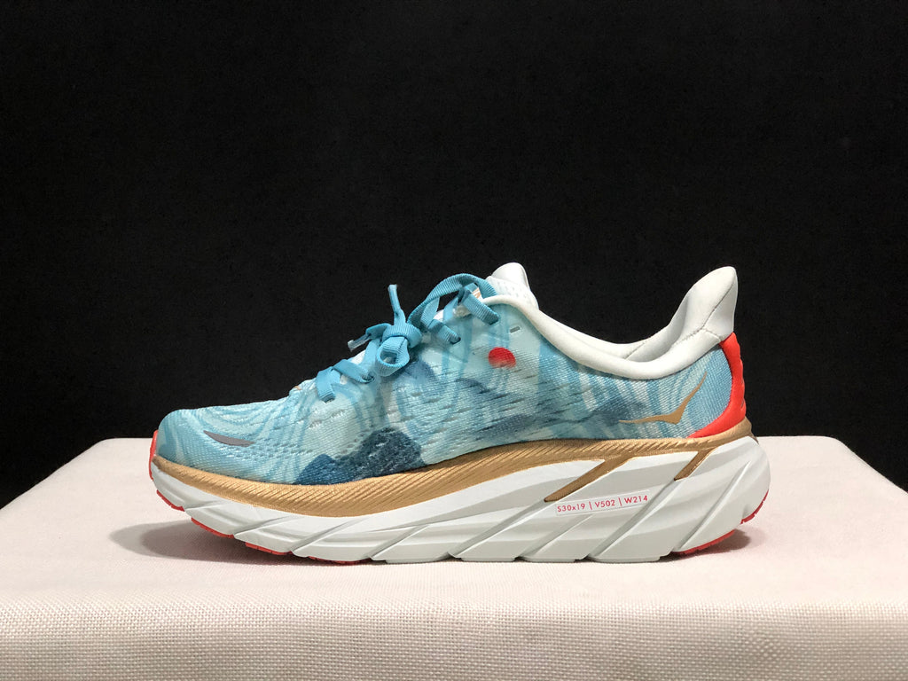 HOKA Clifton 8 Ink Wash Shoes for Running - product image from the listing.