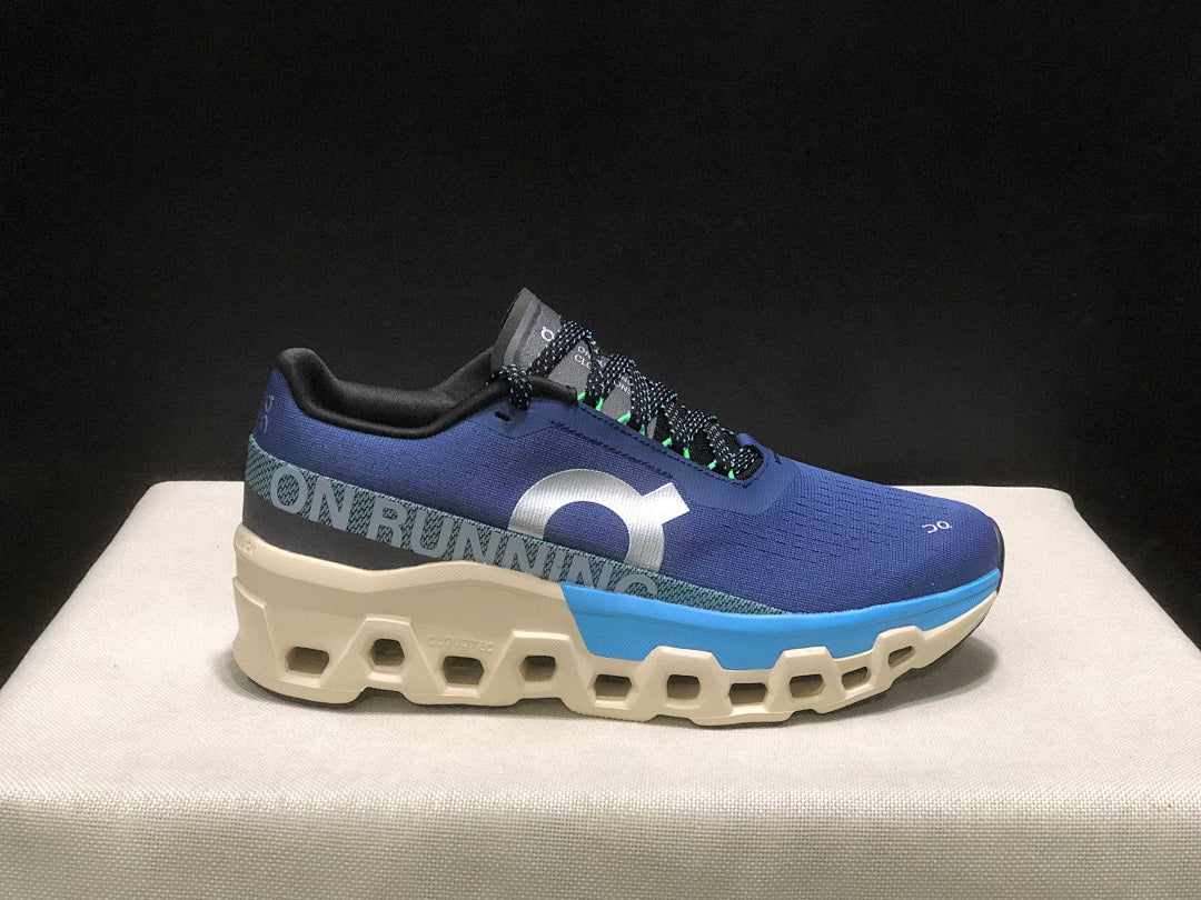 Blue On Cloudmonster 2 Running Shoes - product image from the listing.