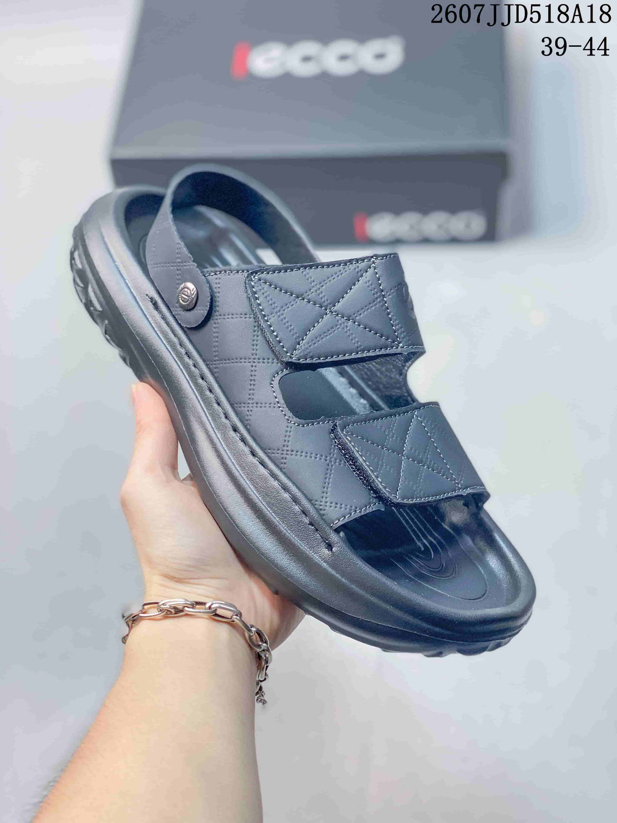 2607JJD518A18 Two-Strap Sandals by ECCO - product image from the listing.