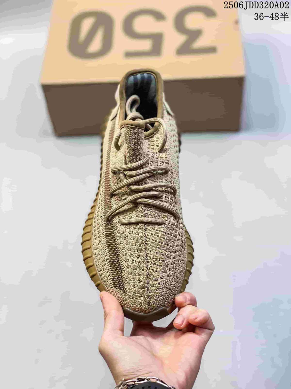 Adidas Yeezy Boost 350 Sneakers in Beige Knit 2506JDD320A02 - product image from the listing.