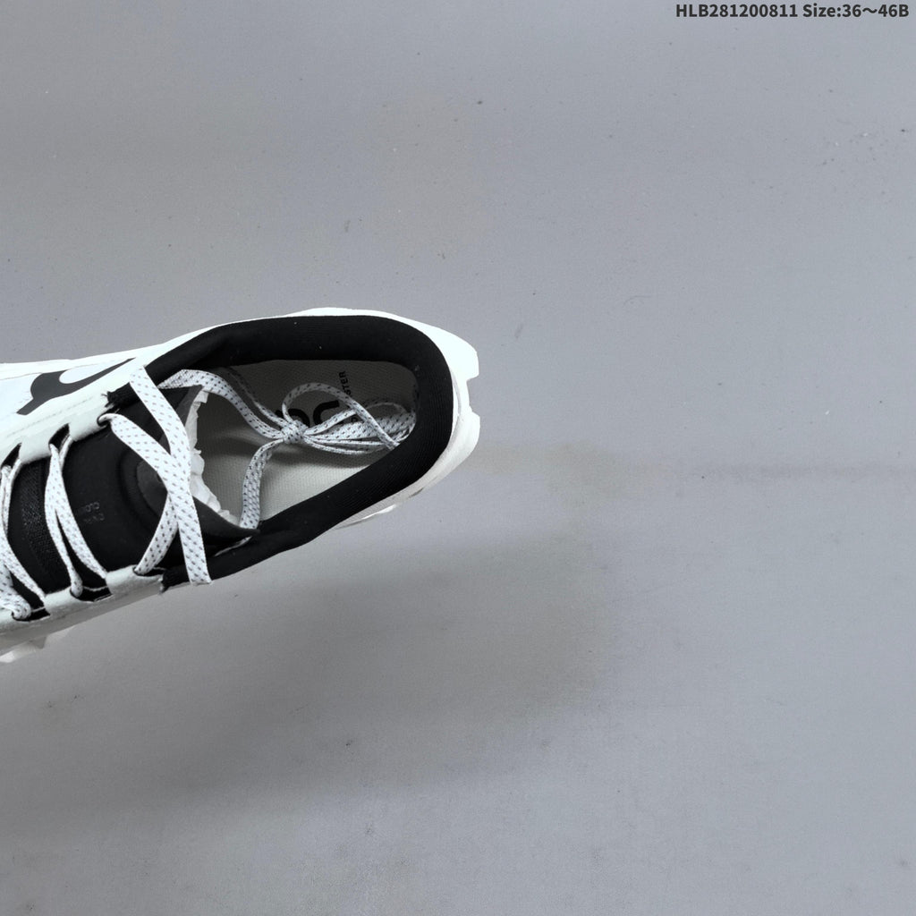 On Cloudmonster 3 Running Shoes in White Black - product image from the listing.