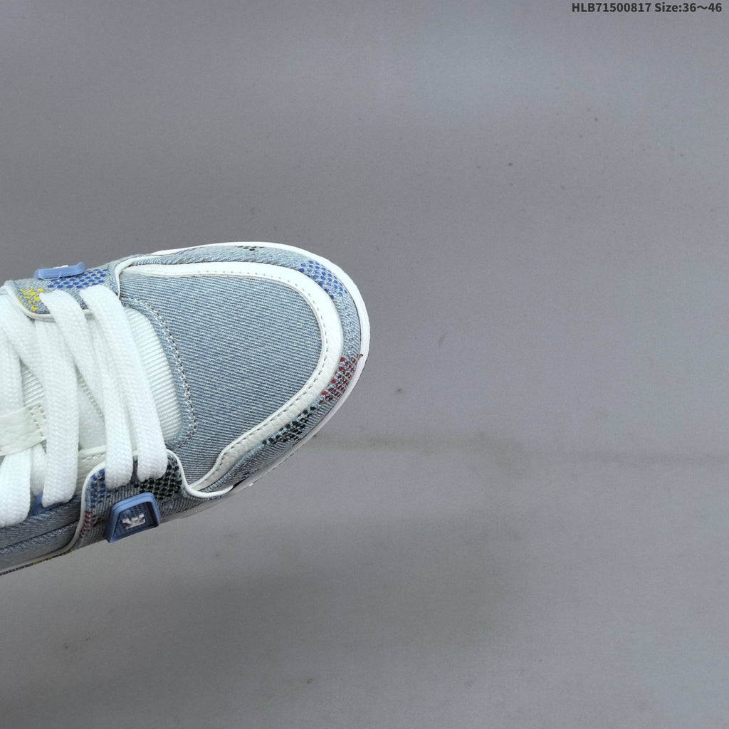 Louis Vuitton Archlight Trainers in Blue Denim Print - product image from the listing.