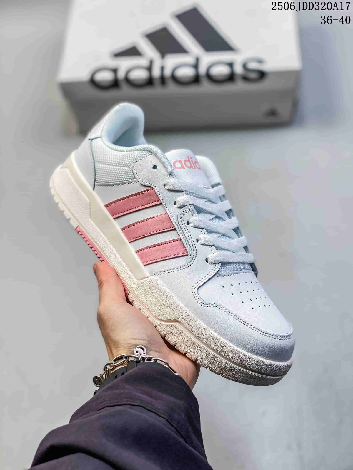 adidas Entrap Sneakers in White and Pink GW5499 - product image from the listing.