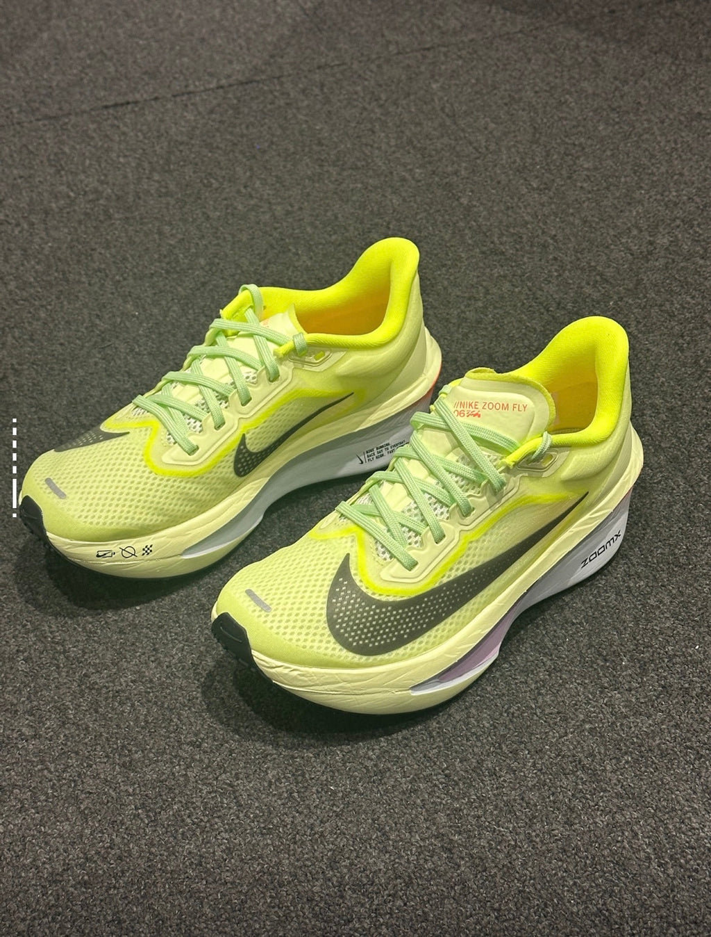 Nike Zoom Fly 6 Running Shoes FN8455-701 in Green - product image from the listing.