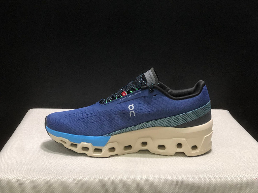 Blue On Cloudmonster 2 Running Shoes - product image from the listing.