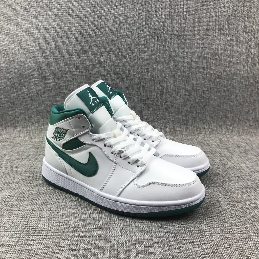 Air Jordan 1 Mid SE GC Mystic Sneakers in Green CD6759-103 - product image from the listing.