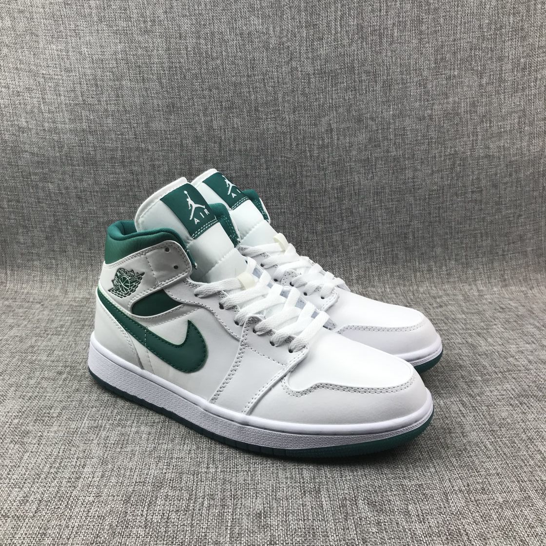 Air Jordan 1 Mid SE GC Mystic Sneakers in Green CD6759-103 - product image from the listing.