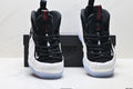 Nike Air Penny Foamposite One Sneakers in Black White Red - product image from the listing.