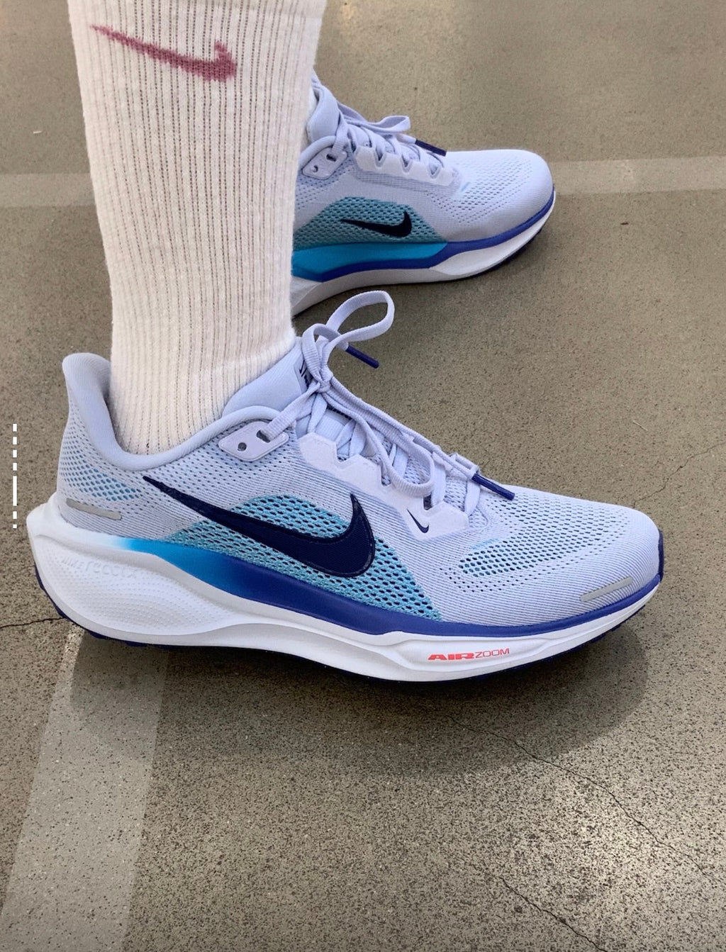 Nike Pegasus 41 Running Shoes in Blue FD2722-014 - product image from the listing.