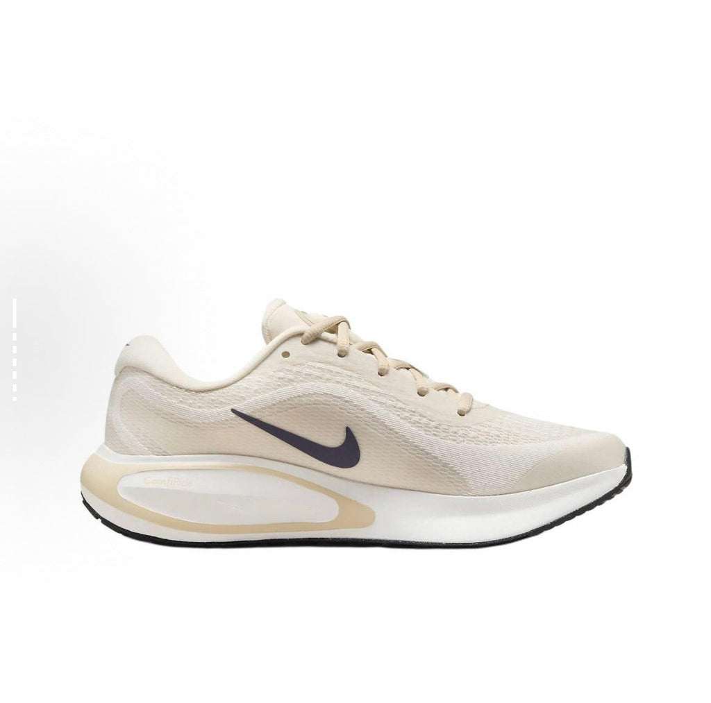 Nike Journey Run Road Running Shoes FJ7765-106 in Ivory - product image from the listing.