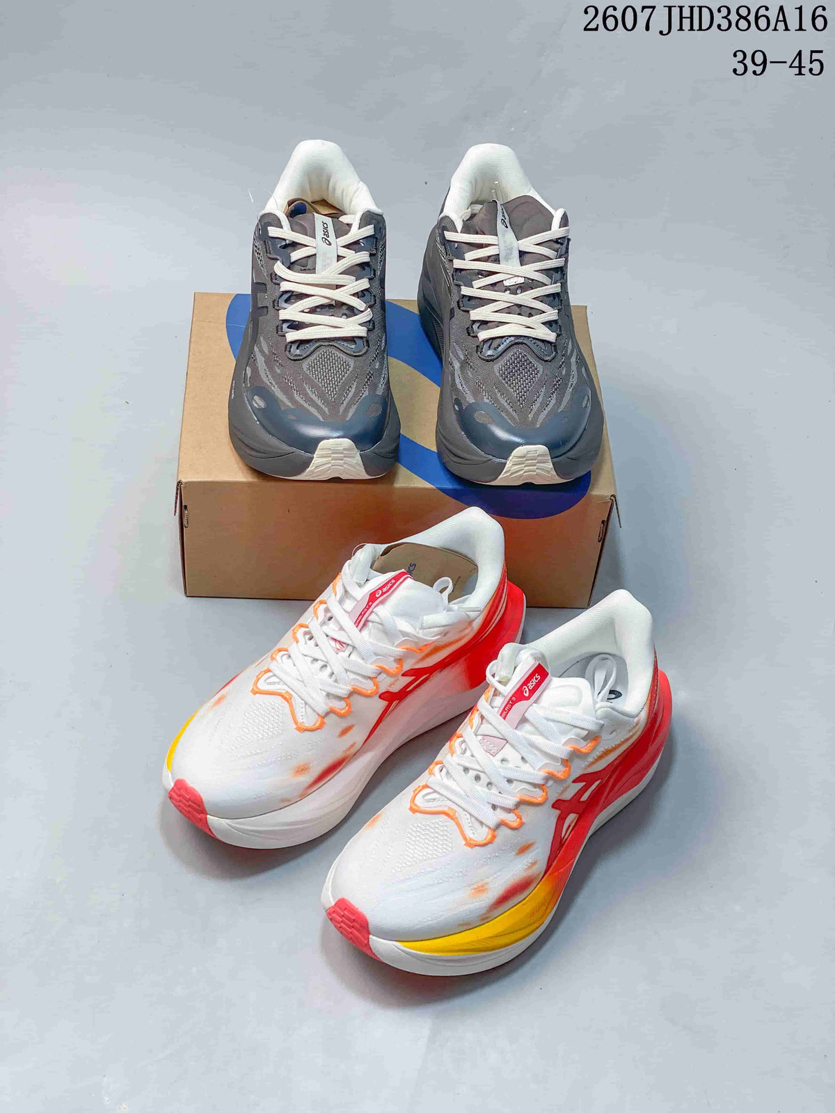 ASICS SUPERBLAST 3 Running Sneakers in Gray and White - product image from the listing.