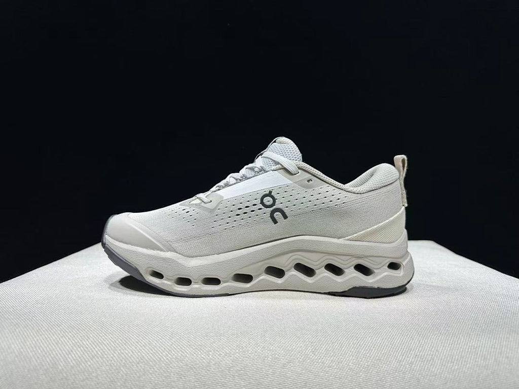 Gray and White On Cloudsurfer Trail 2 Shoes - product image from the listing.