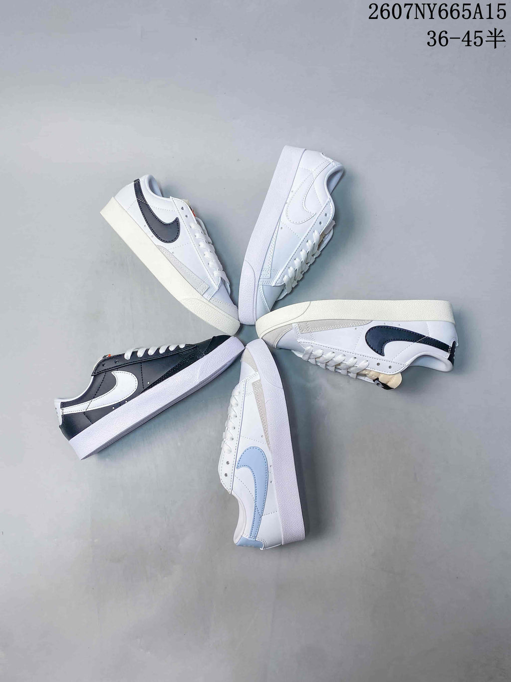 Nike Blazer Low Premium Trainers CI9888-001 - product image from the listing.