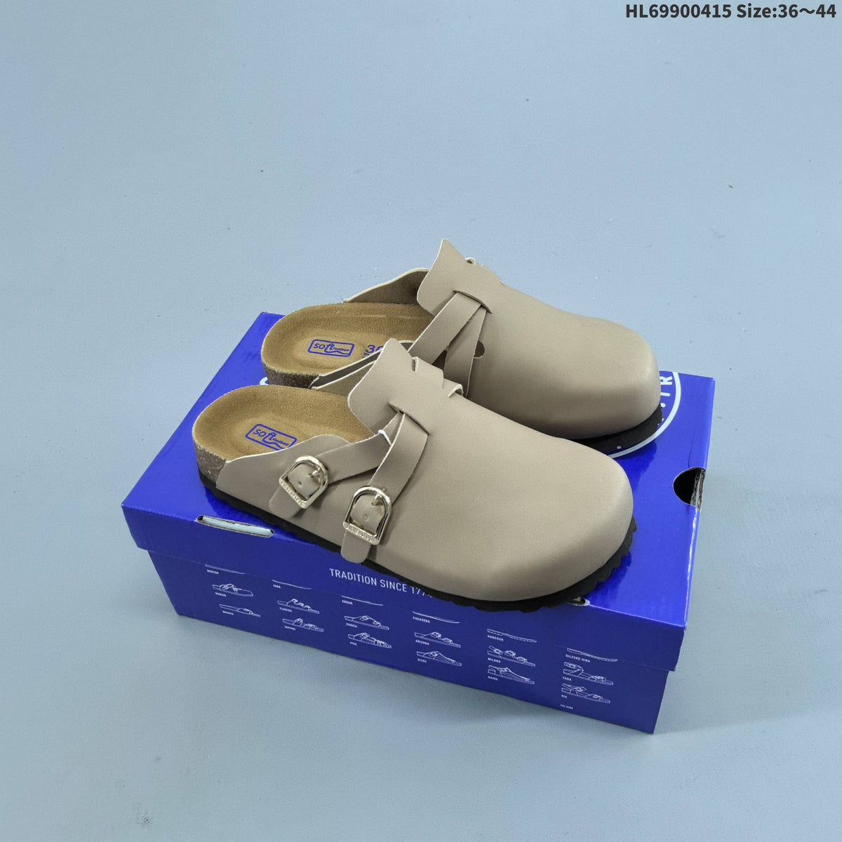 Boston Clog-Style Sandals in Assorted Colors by Birkenstock - product image from the listing.