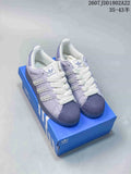 Adidas Superstar Sneakers Lavender and in White HQ2646 - product image from the listing.