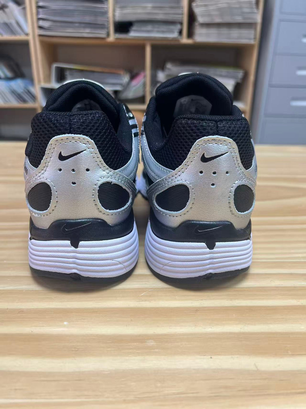 Nike P-6000 Sneakers in Black and Light Grey BV1021-013 - product image from the listing.