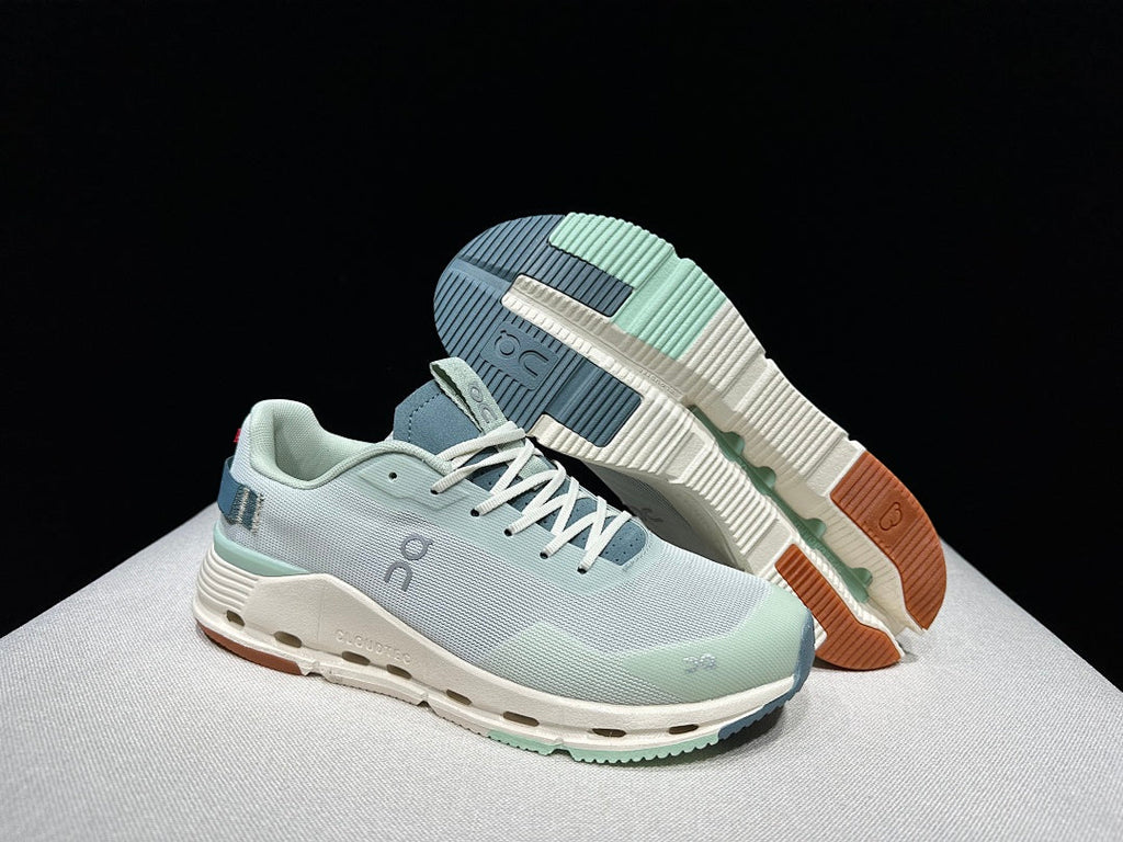 On Cloudnova Form 2 Sneakers in Light Blue - product image from the listing.