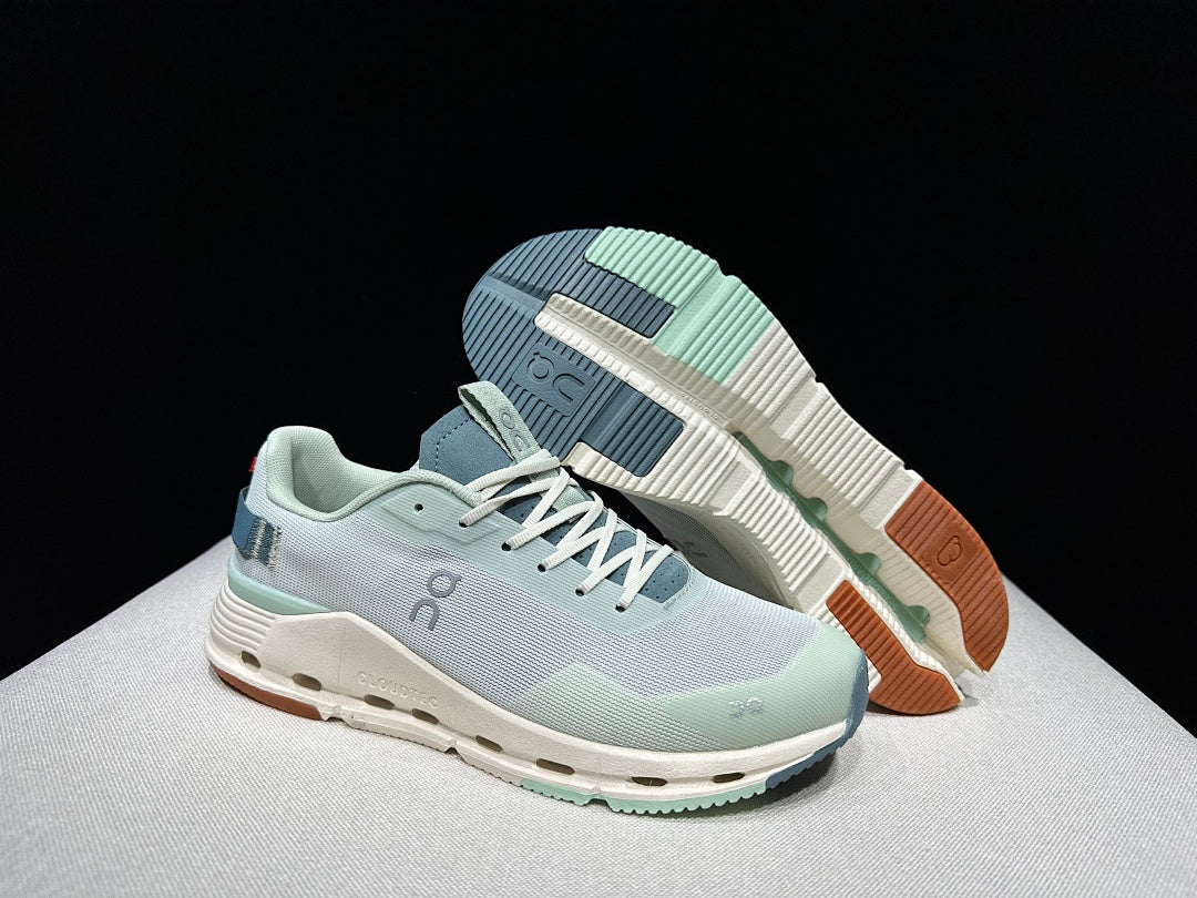 On Cloudnova Form 2 Sneakers in Light Blue - product image from the listing.