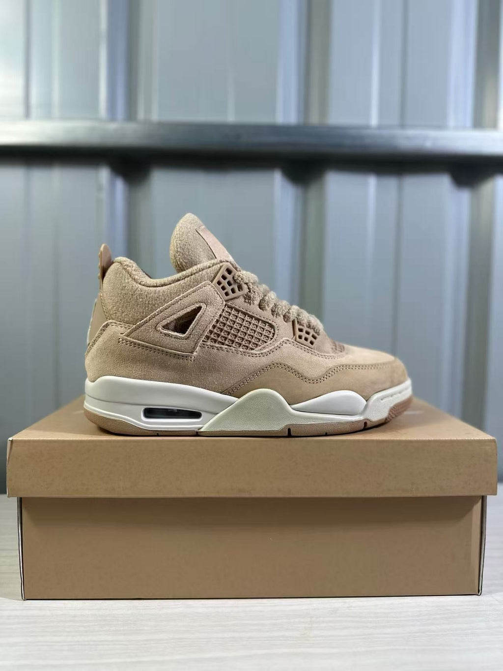Air Jordan 4 Retro Desert Yellow HV0823-200 - product image from the listing.