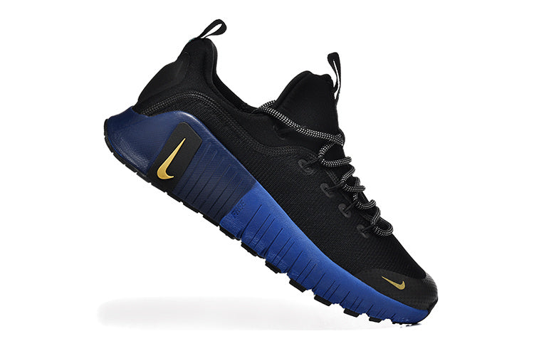 Nike Low-Top Sneakers in Black and Blue - product image from the listing.