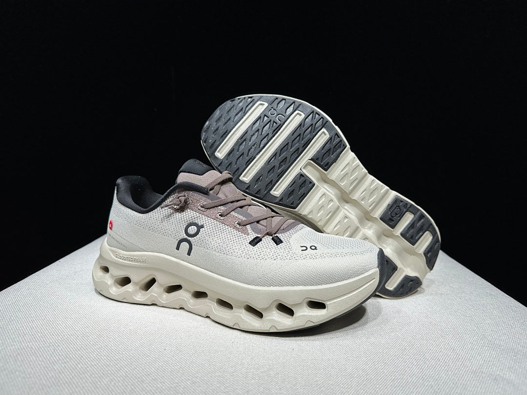 On Cloudtilt Sneakers, in Light Gray and Black - product image from the listing.