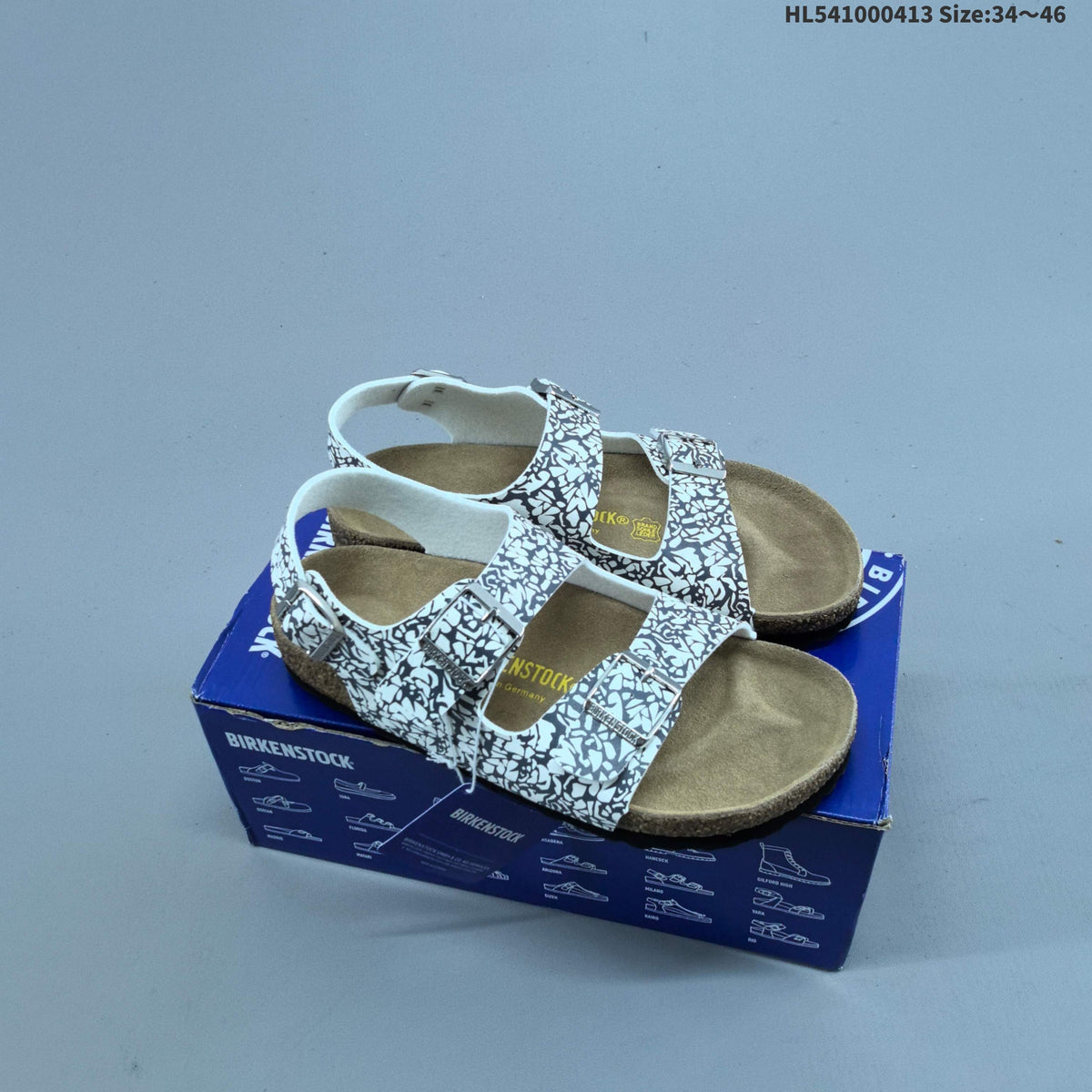 Arizona Two-Strap Sandals in Multiple Colors HL5410 by Birkenstock - product image from the listing.