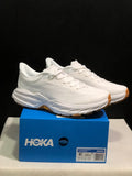 HOKA Speedgoat 5 Trail Running Shoes in White - product image from the listing.