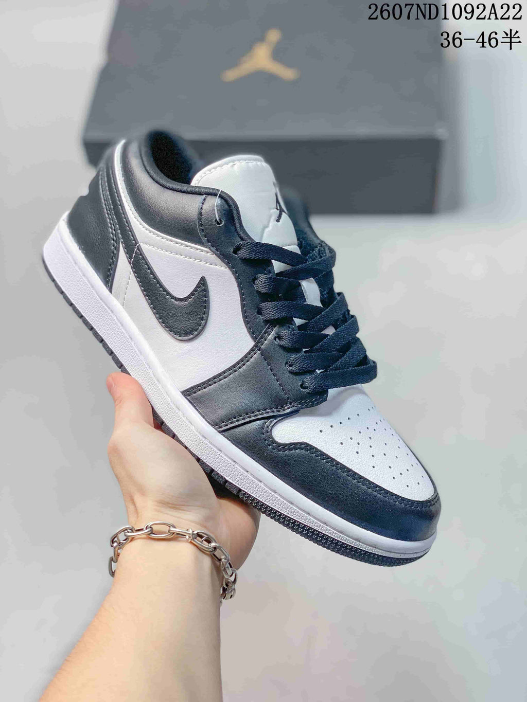 Air Jordan 1 Low Sneakers, Multicolor Options - product image from the listing.