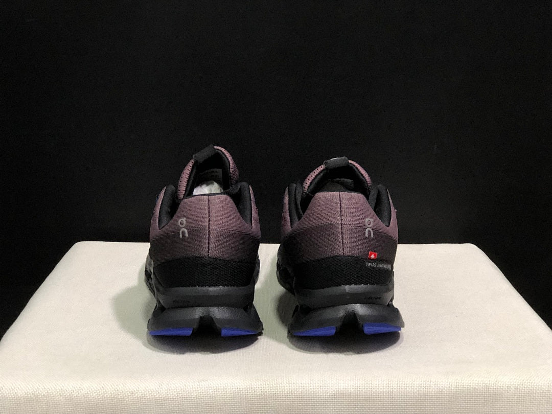 Charcoal and Blue On Cloudsurfer Running Shoes - product image from the listing.