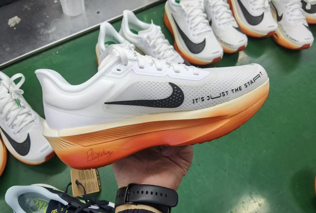 Nike Zoom Fly 6 Road Running Shoes in White Black HJ7038-100 - product image from the listing.
