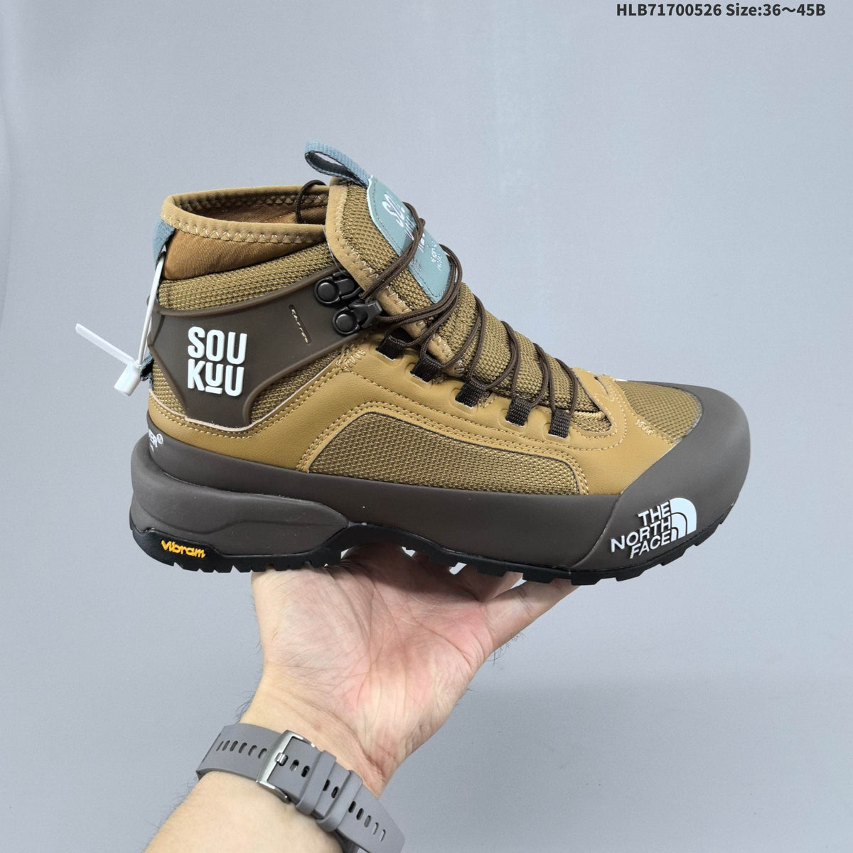 The North Face High-Cut Hiking Shoes - product image from the listing.