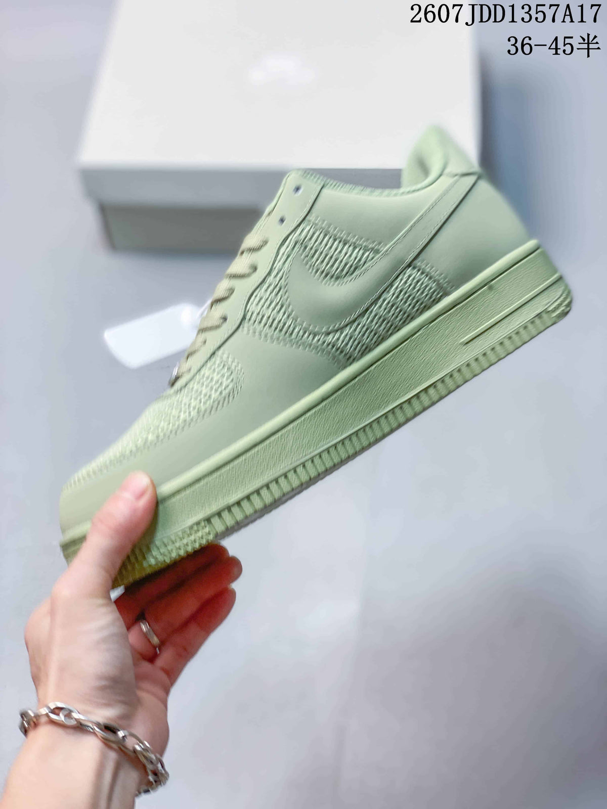 Nike Air Force 1 '07 Low Sneakers in Green - product image from the listing.