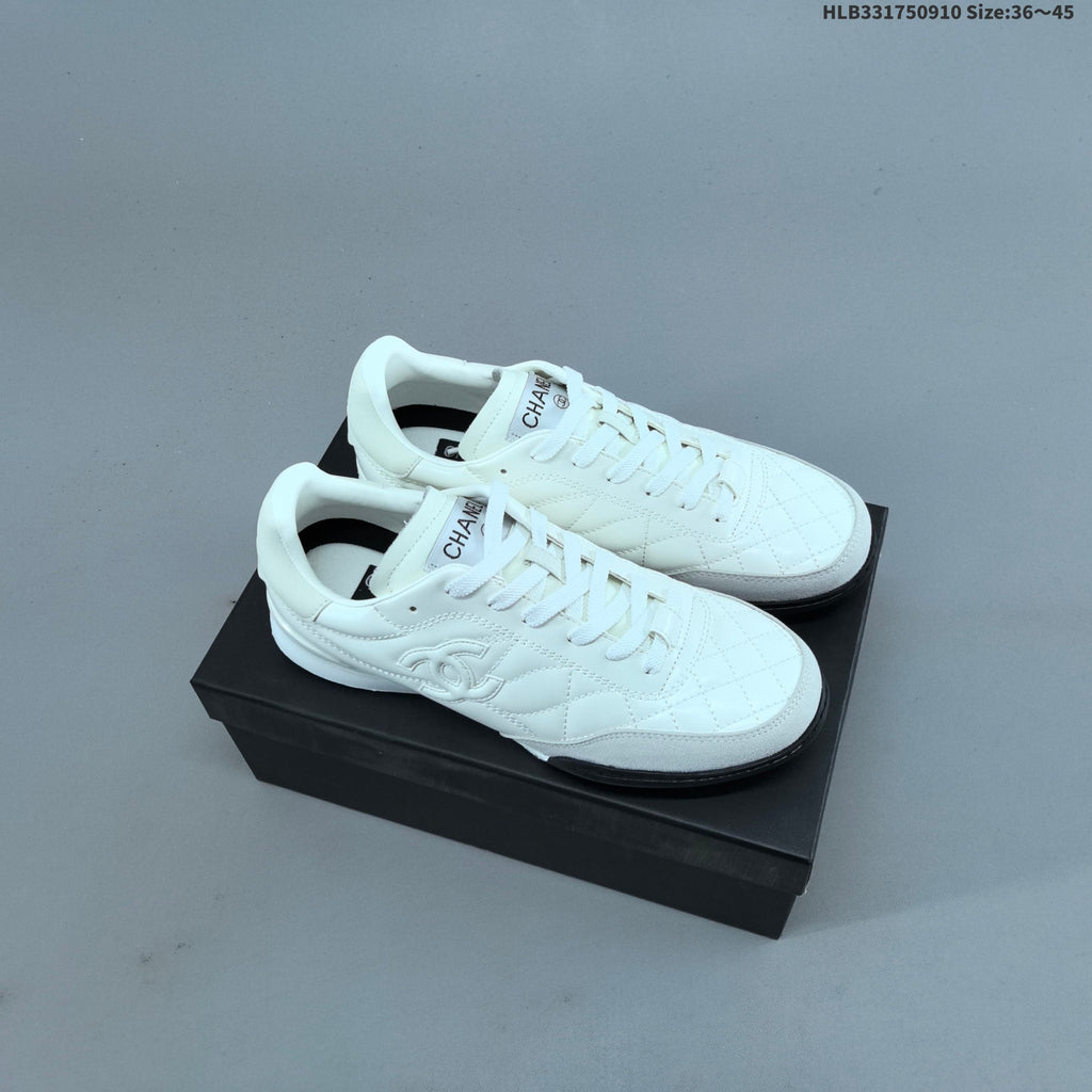 CHANEL P25 Low-Cut Lace-Up Sneakers - product image from the listing.